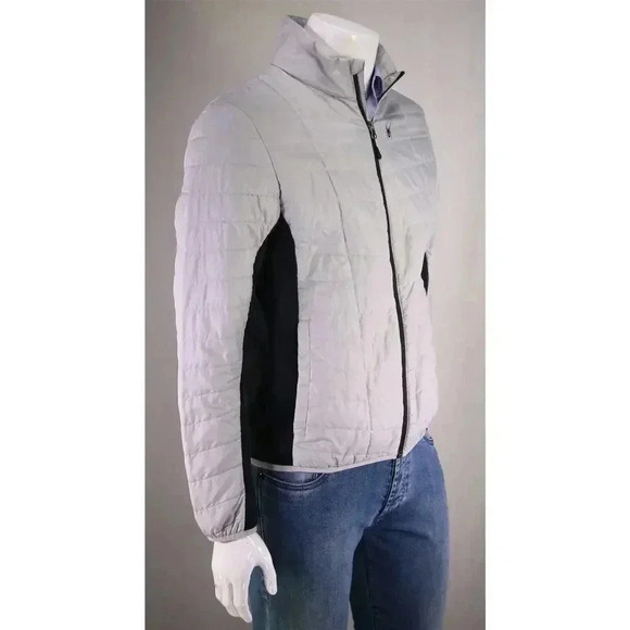 Spyder Rebel Insulator Light Gray Performance Jacket 510304 Men's Medium - Picture 6 of 11